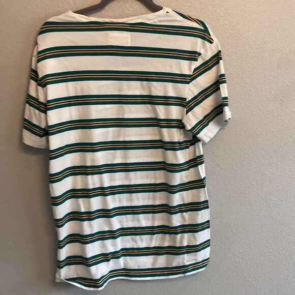 Guess- men’s striped tee- Size large - Picture 5 of 5